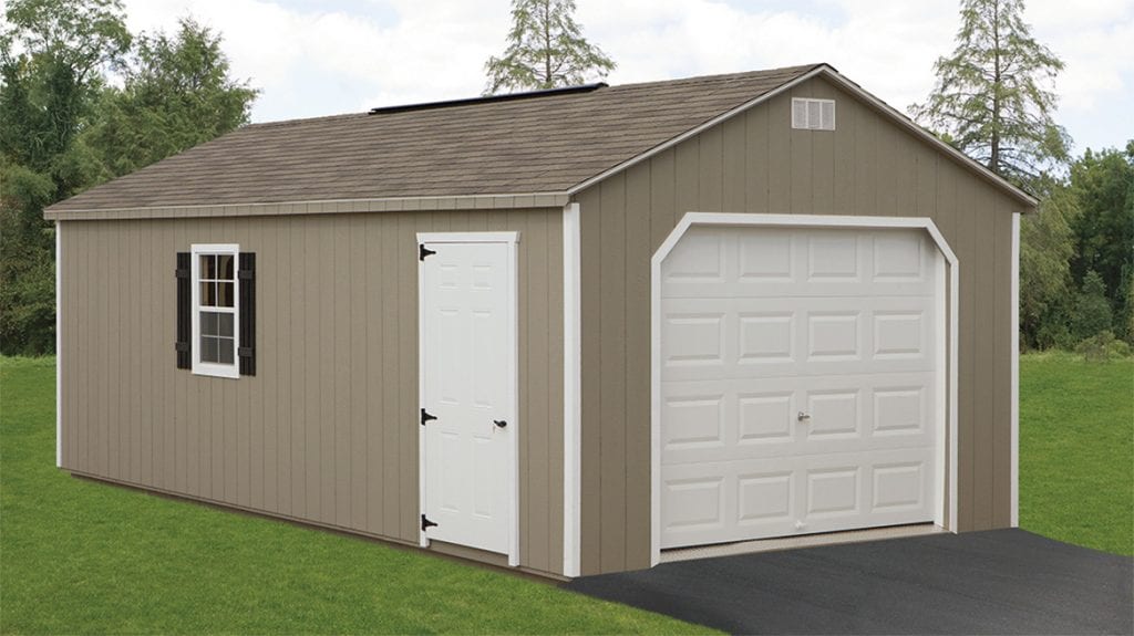 14 x 24 Shed style garage